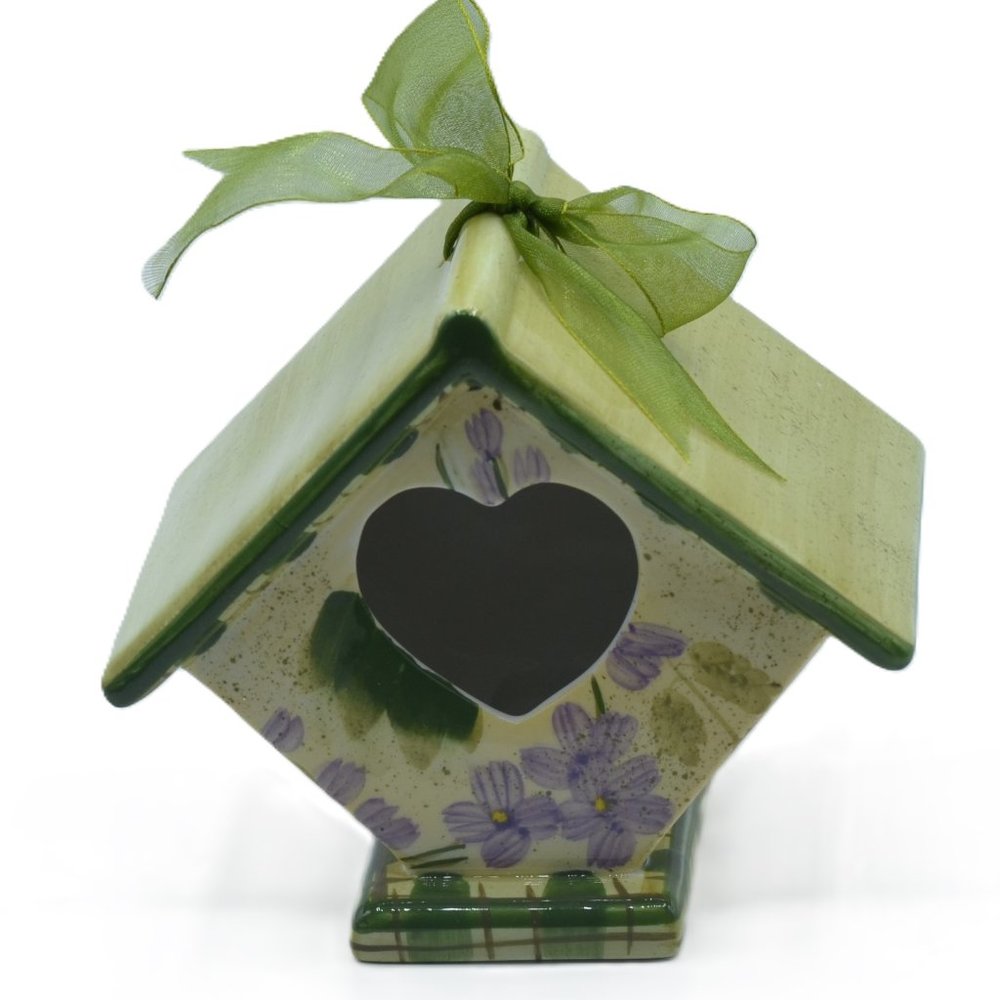 Burton & Burton Ceramic Birdhouse